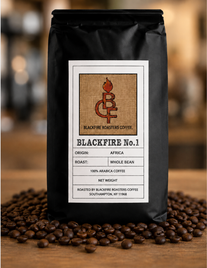 BLACKFIRE No.1 Whole Bean — Africa Origin, 100% Arabica